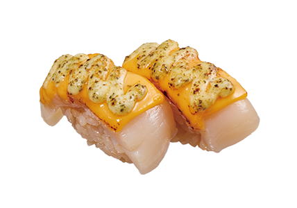 ほたてバジルチーズ炙り