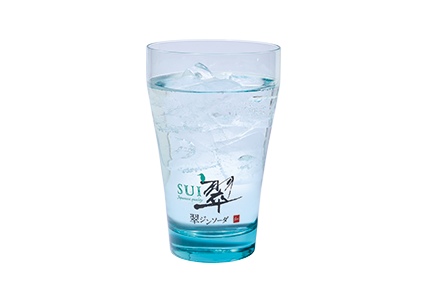 翠ジンソーダ
